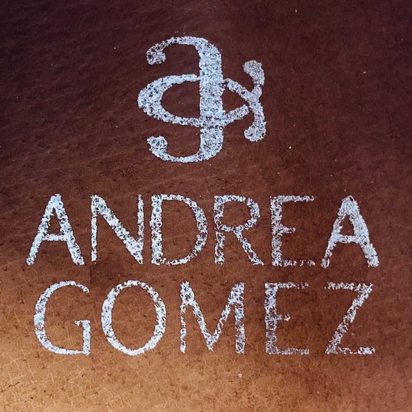 Andrea Gomez Leather Calf Hair Pointed Toe Slip On Platform Loafer Size 10.5 - Picture 5 of 6